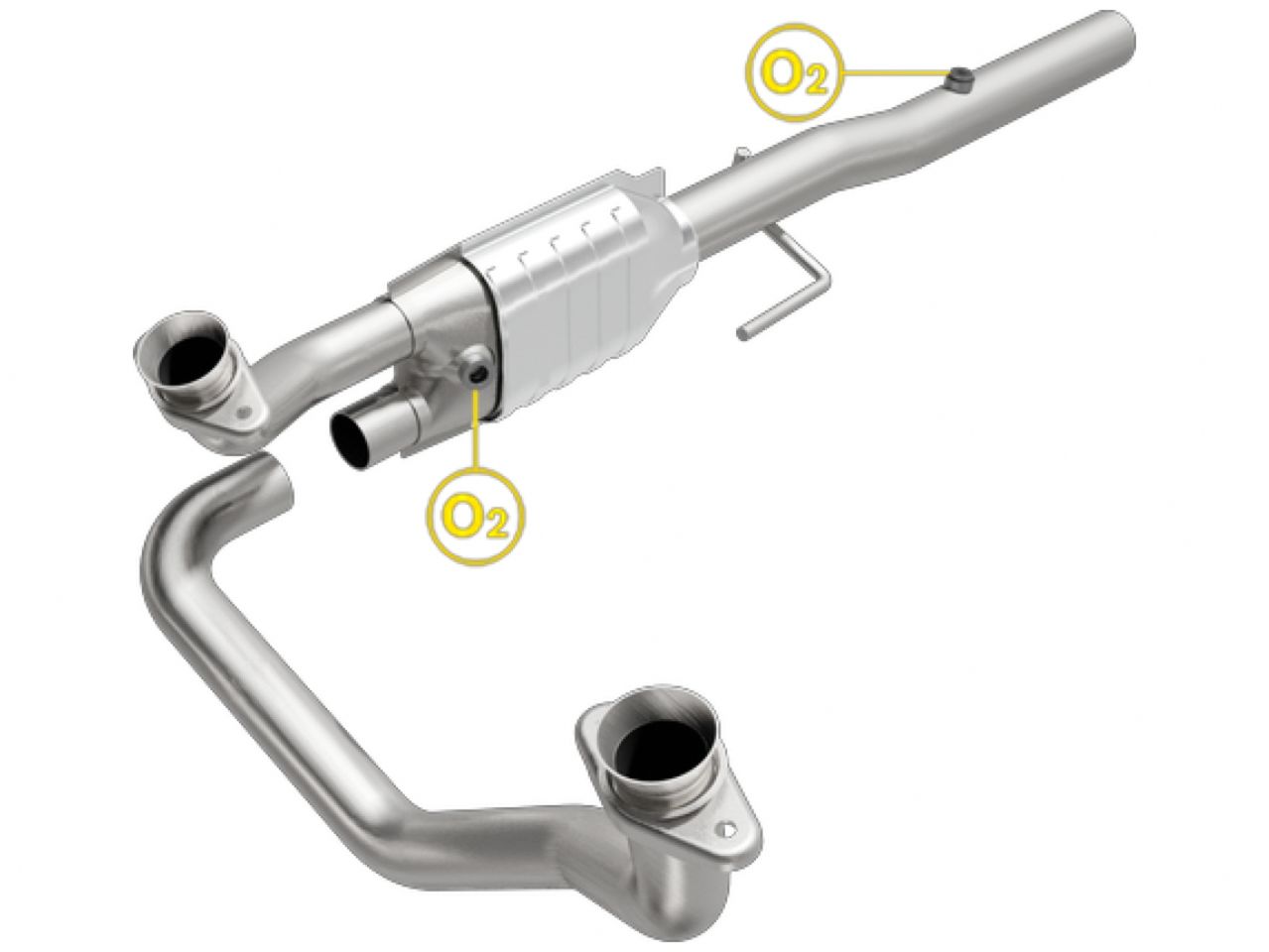 MagnaFlow Dodge California Grade CARB Compliant Direct-Fit Catalytic Converter