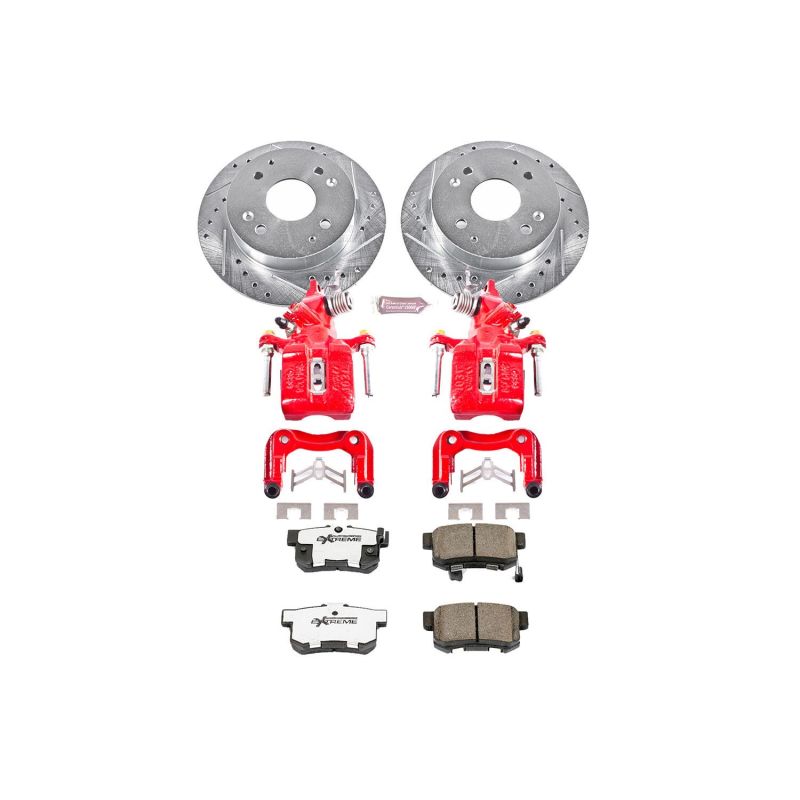 PowerStop PSB Z26 Street Kit w/Cals Brakes, Rotors & Pads Brake Kits - Performance D&S main image