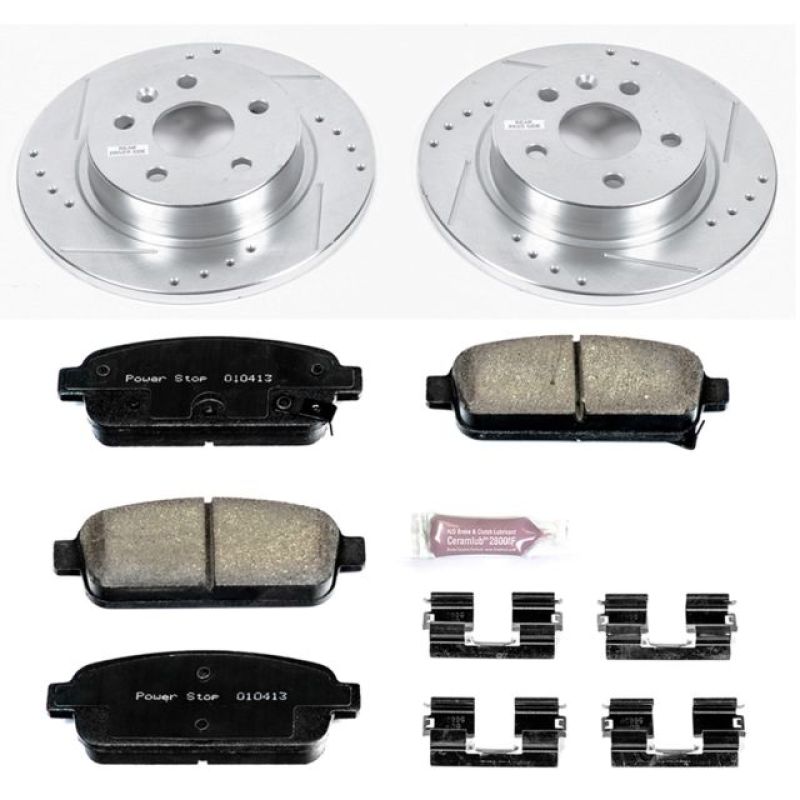 PowerStop PSB Z23 Evolution Kit Brakes, Rotors & Pads Brake Kits - Performance D&S main image