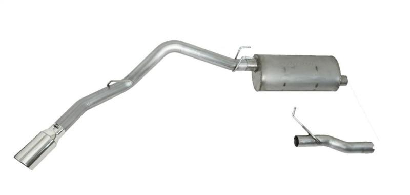 Gibson 19-20 Ford F250/F350 Super Duty 6.2L 3in/3.5in Cat-Back Single Exhaust - Stainless 619906 Main Image