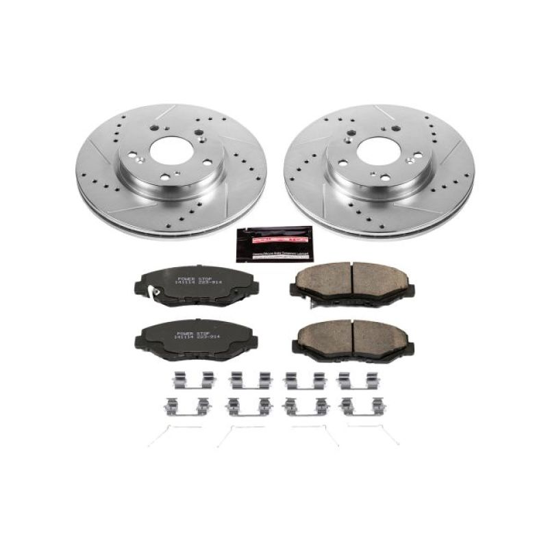 PowerStop PSB Z23 Evolution Kit Brakes, Rotors & Pads Brake Kits - Performance D&S main image