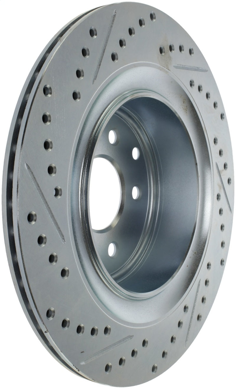 StopTech Select Sport 14-16 Infiniti Q60 Drilled and Slotted Rear Left Brake Rotor 227.42093L