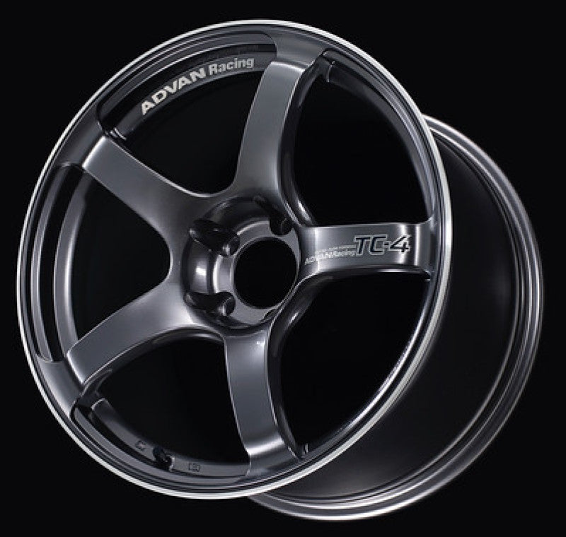 Advan TC4 16x7.0 +35 5-114.3 Racing Gunmetallic & Ring Wheel YAD6E35EGMR