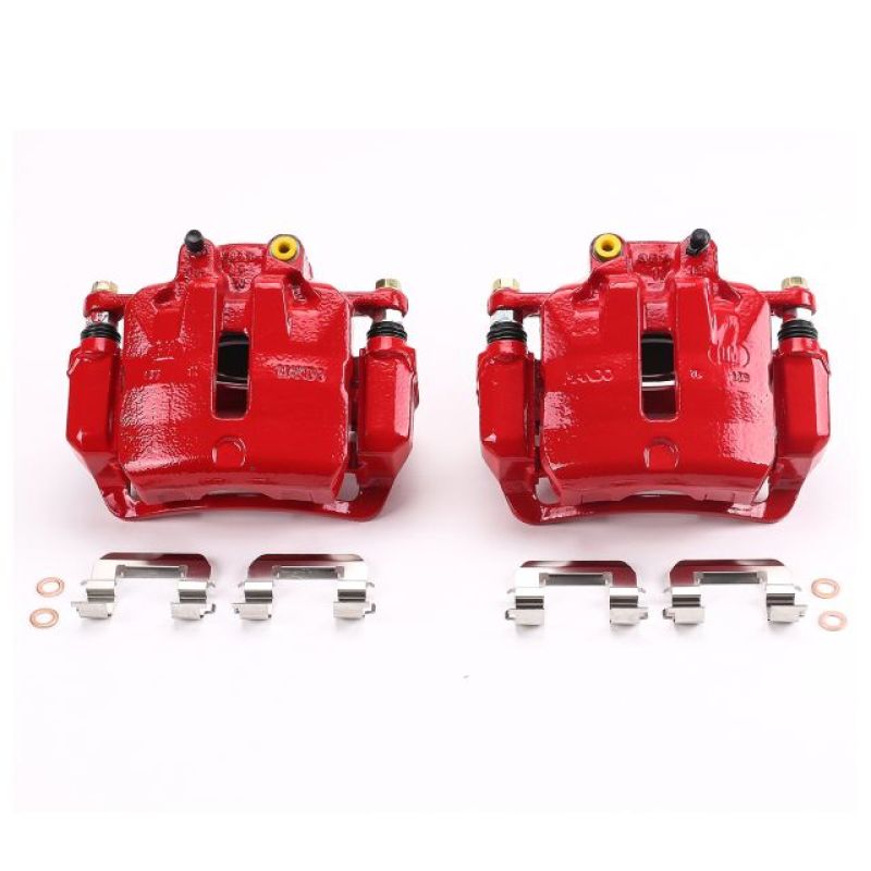 PowerStop PSB Red Calipers Brakes, Rotors & Pads Brake Calipers - Perf main image