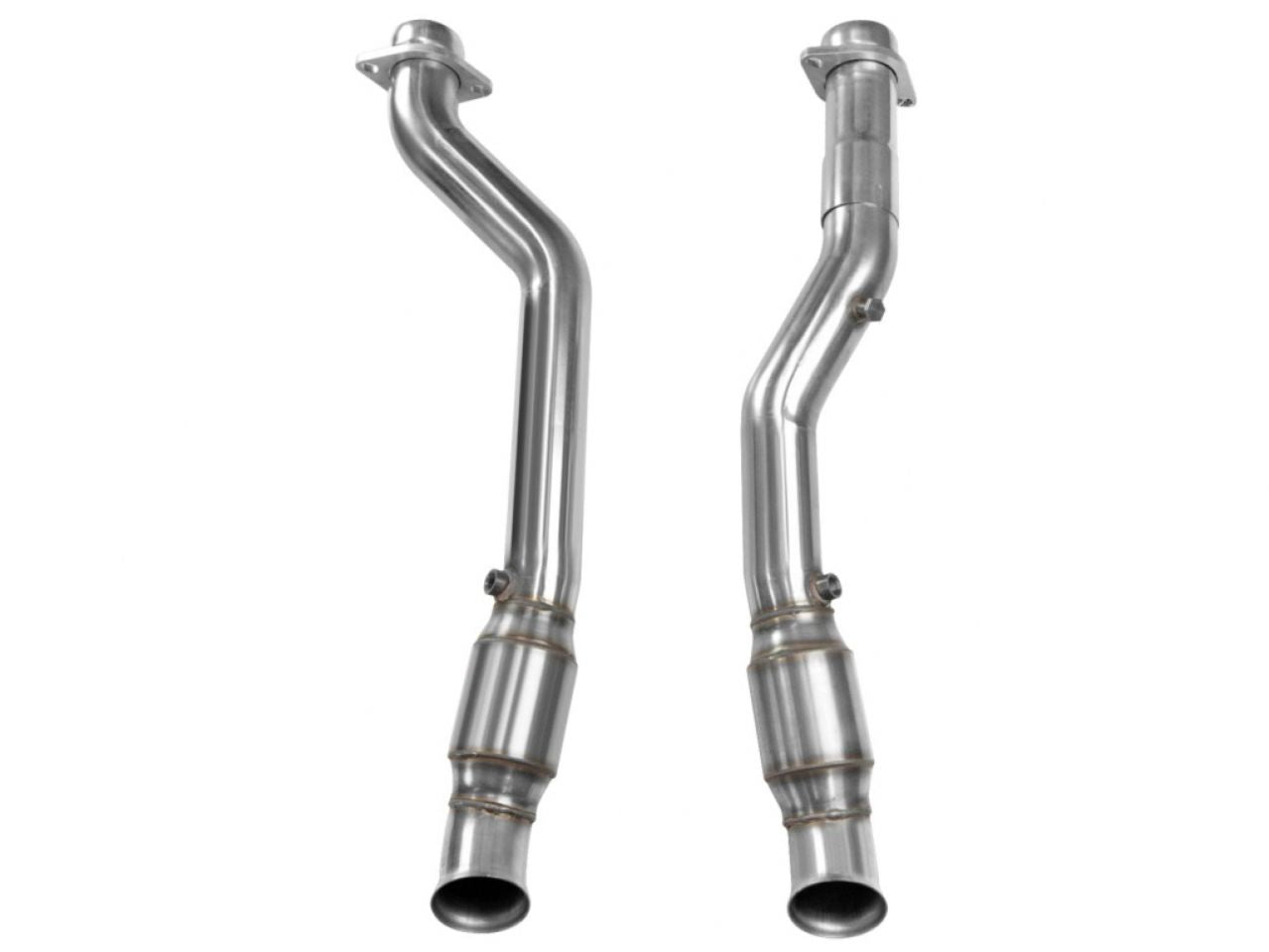 Kooks 3" x OEM Stainless GREEN Catted Connection Pipes.