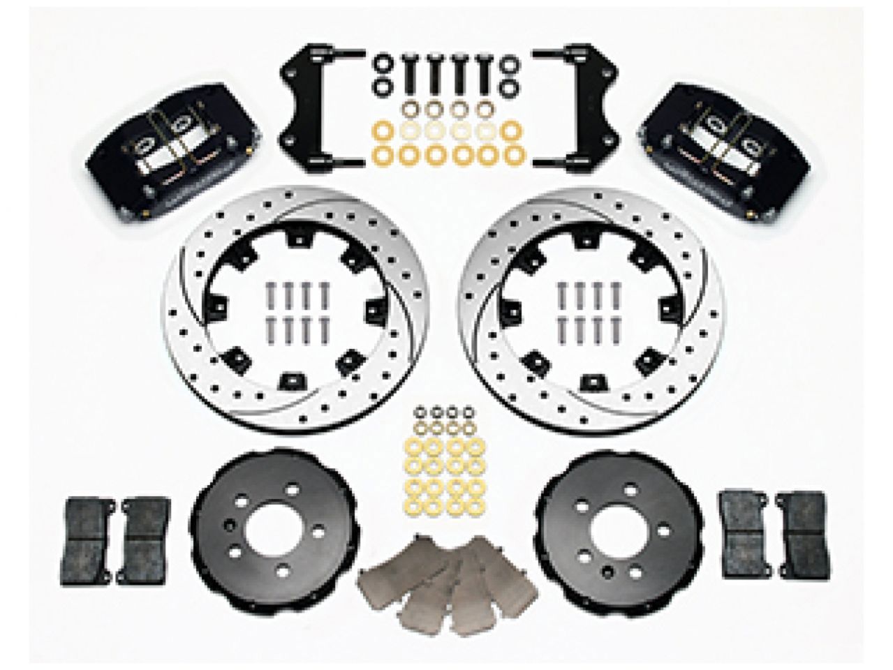 Wilwood DPR Front Kit, 12.19", Drilled, 99-03 Jetta IV & Golf IV