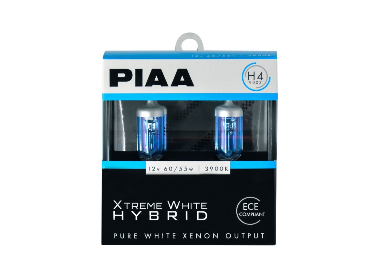 PIAA H4 (9003) Xtreme White Hybrid Twin Pack - 3900K - 12V 60/55W