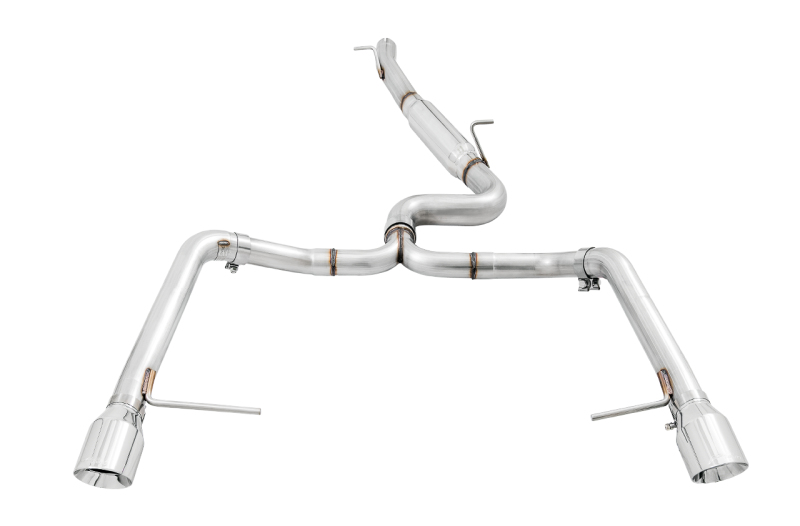 AWE Tuning VW MK7 Golf Alltrack/Sportwagen 4Motion Track Edition Exhaust - Polished Silver Tips 3020-32044