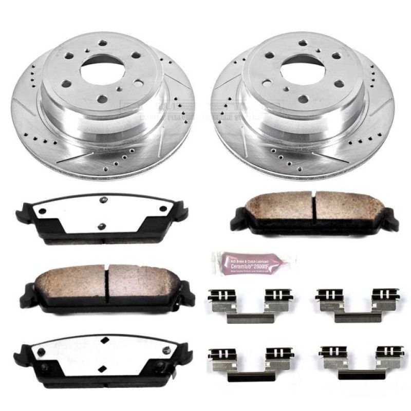 PowerStop PSB Z36 Truck & Tow Kit Brakes, Rotors & Pads Brake Kits - Performance D&S main image