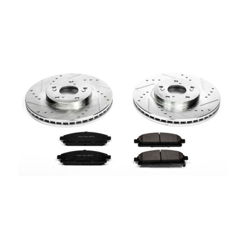 PowerStop PSB Z23 Evolution Kit Brakes, Rotors & Pads Brake Kits - Performance D&S main image