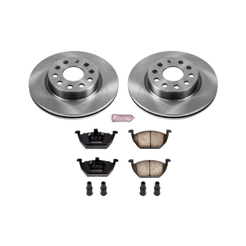 PowerStop PSB Autospecialty Kit Brakes, Rotors & Pads Brake Kits - OE main image