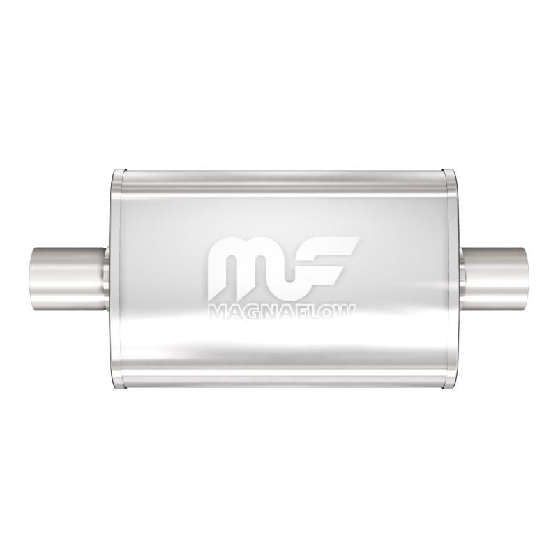 MagnaFlow Muffler Mag SS 18X4X9 2/2 C/C 11244 Main Image