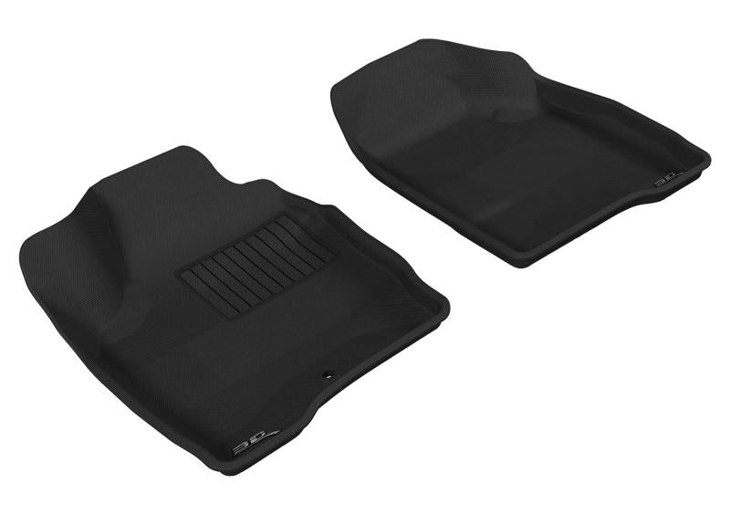 3D MAXpider 2006-2013 Chevrolet Impala/Impala Limited Kagu 1st Row Floormat - Gray L1CH04311501 Main Image