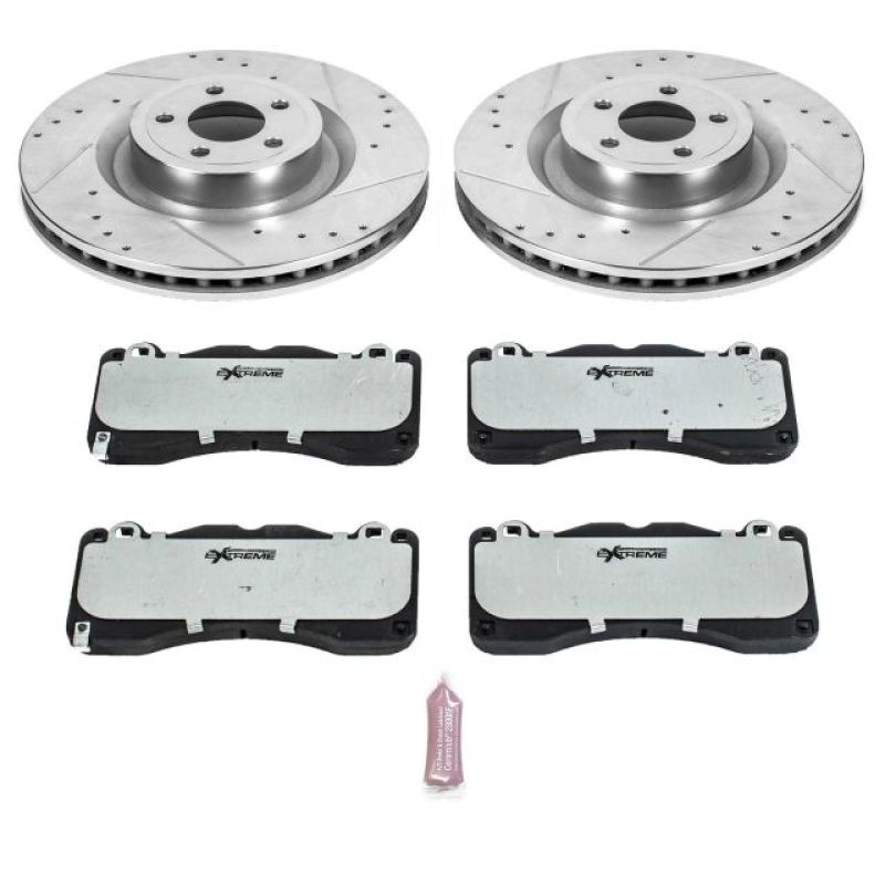 PowerStop PSB Z26 Street Warrior Kit Brakes, Rotors & Pads Brake Kits - Performance D&S main image