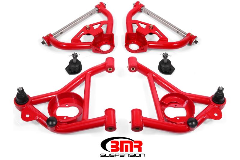 BMR 78-87 G-Body Upper And Lower A-Arm Kit - Red AA030R Main Image