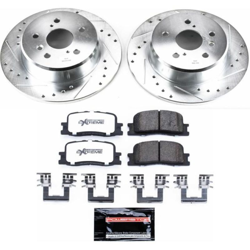 PowerStop PSB Z36 Truck & Tow Kit Brakes, Rotors & Pads Brake Kits - Performance D&S main image