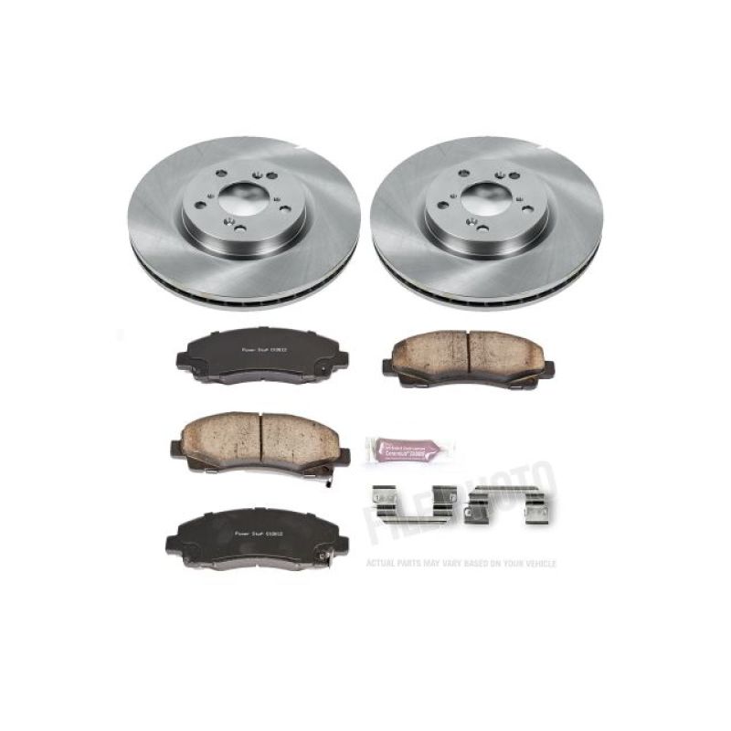 PowerStop PSB Autospecialty Kit Brakes, Rotors & Pads Brake Kits - OE main image