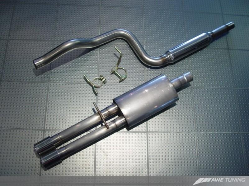 AWE Tuning Mk4 Jetta Cat-Back Performance Exhaust - Dual Outlet 3015-22022 Main Image