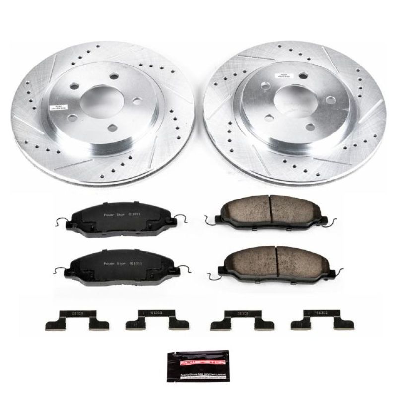 PowerStop PSB Z23 Evolution Kit Brakes, Rotors & Pads Brake Kits - Performance D&S main image