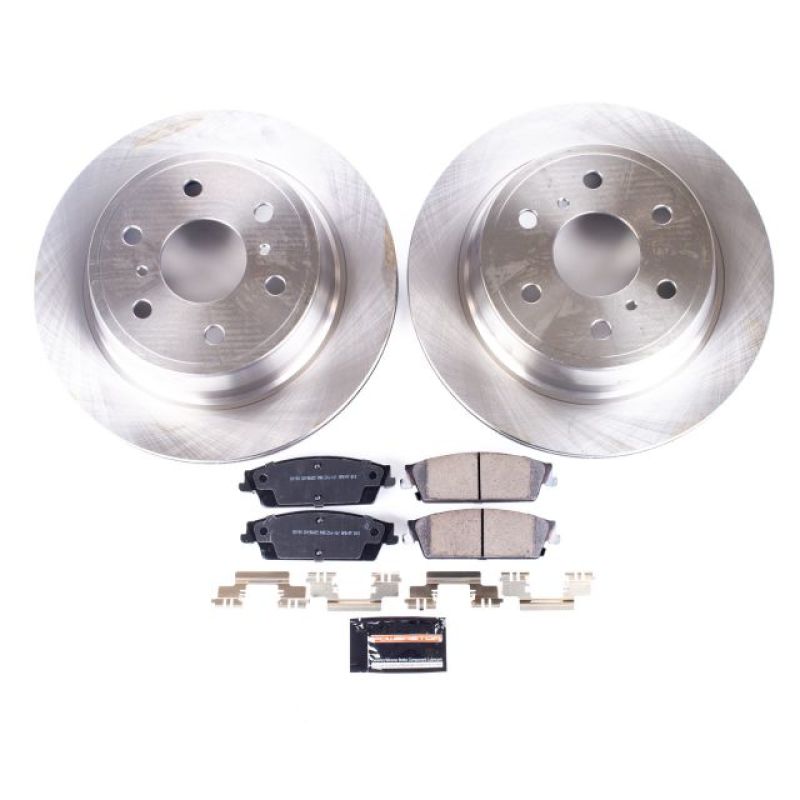 PowerStop PSB Autospecialty Kit Brakes, Rotors & Pads Brake Kits - OE main image