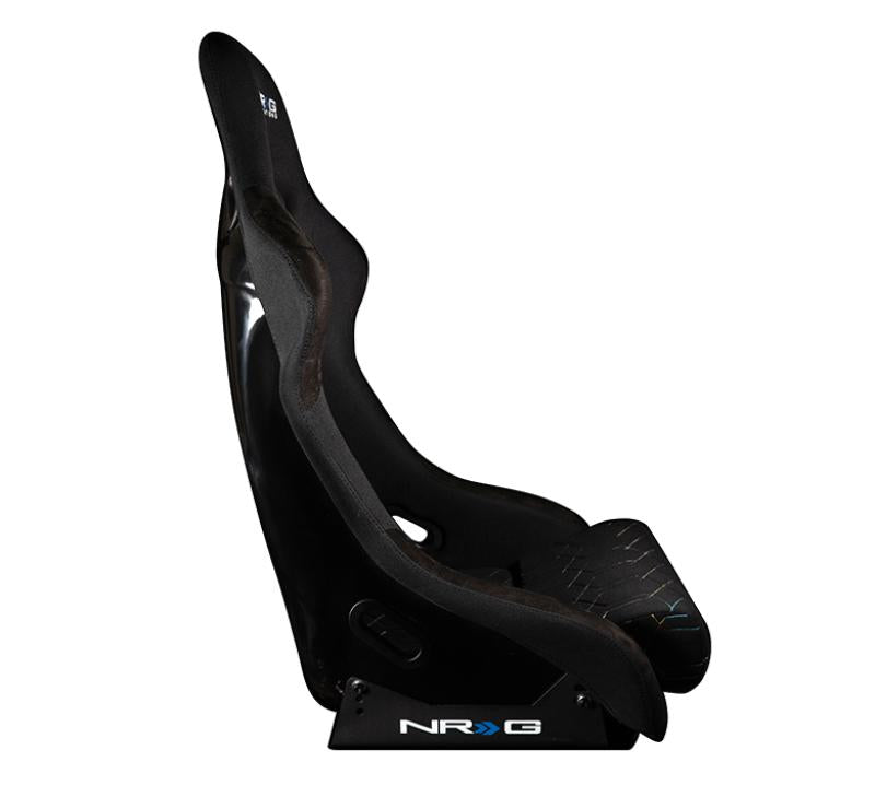 NRG FRP Bucket Seat (Black w/ Multi Color Geometric Pattern) - Large FRP-300-MGEO-BK Main Image