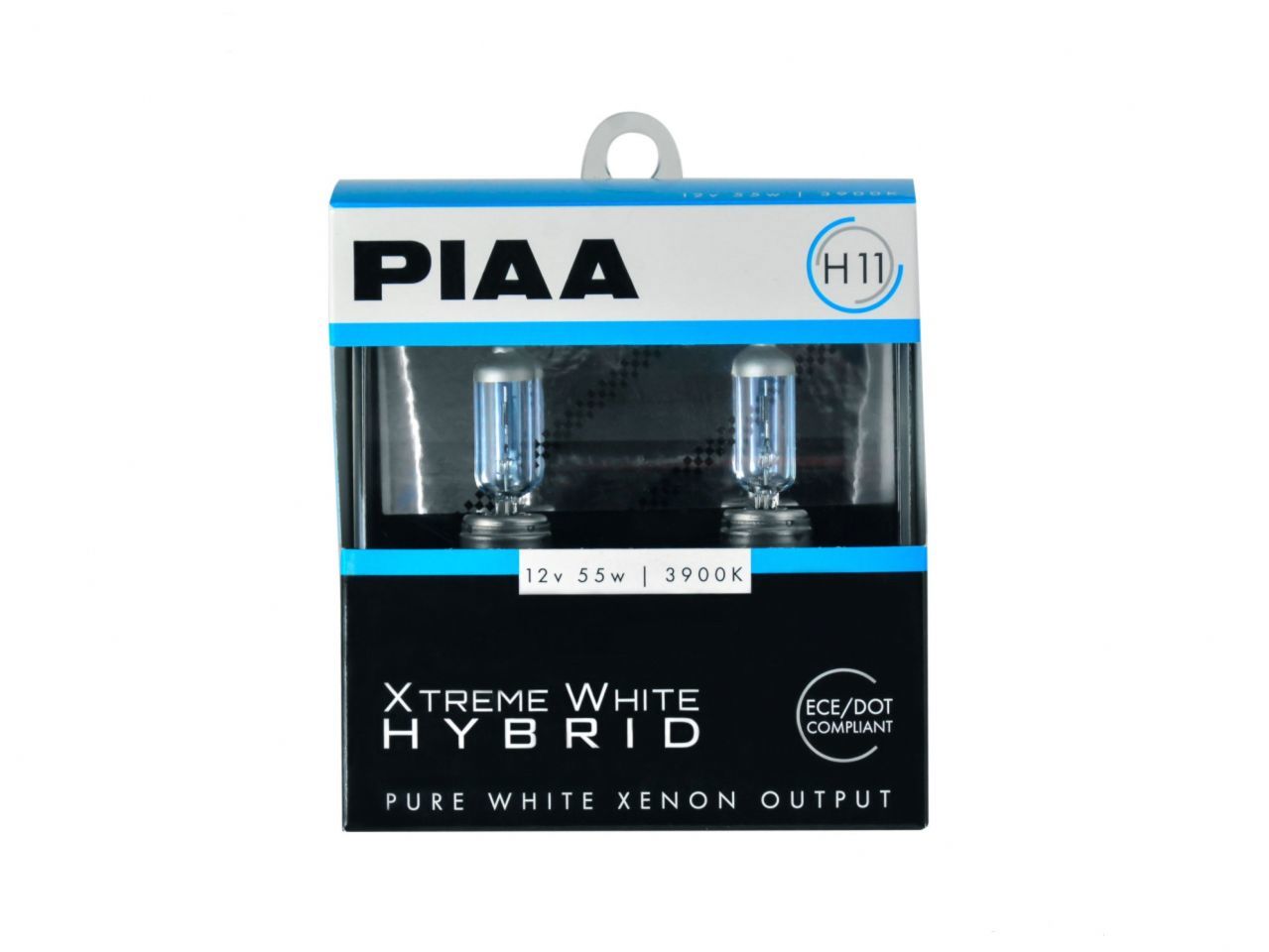 PIAA H11 Xtreme White Hybrid Twin Pack - 3900k - 12v 55w