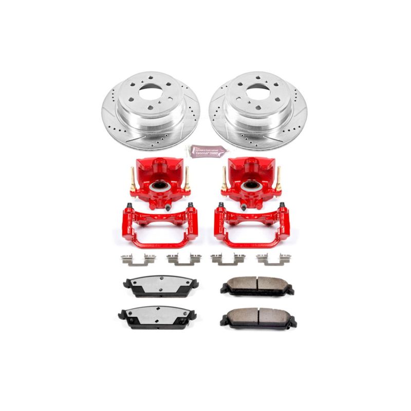 PowerStop PSB Z36 Truck & Tow Kit w/Cals Brakes, Rotors & Pads Brake Kits - Performance D&S main image