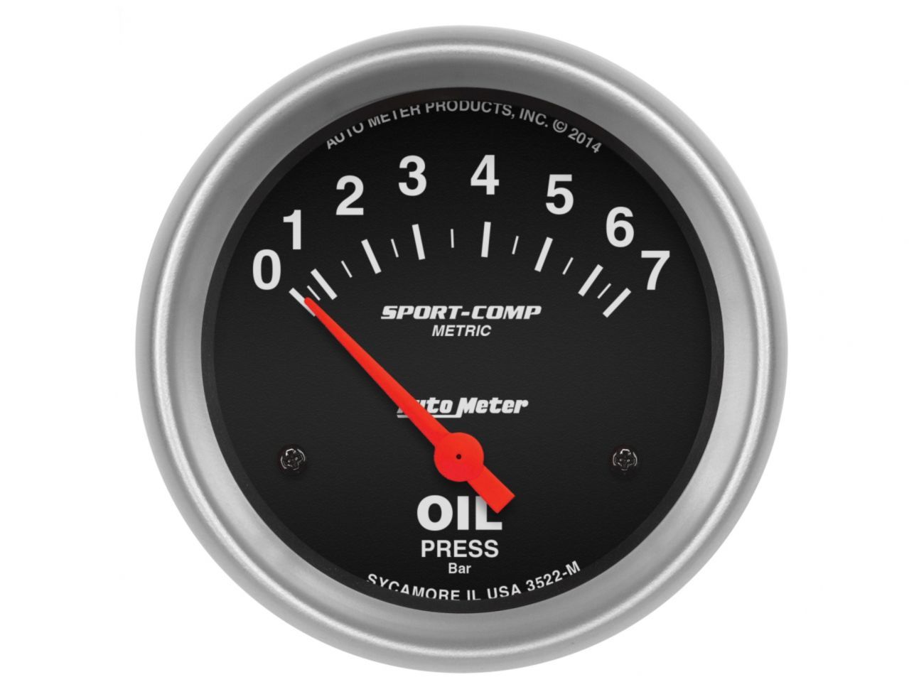 Autometer Oil Pressure Gauge 3522-M Item Image