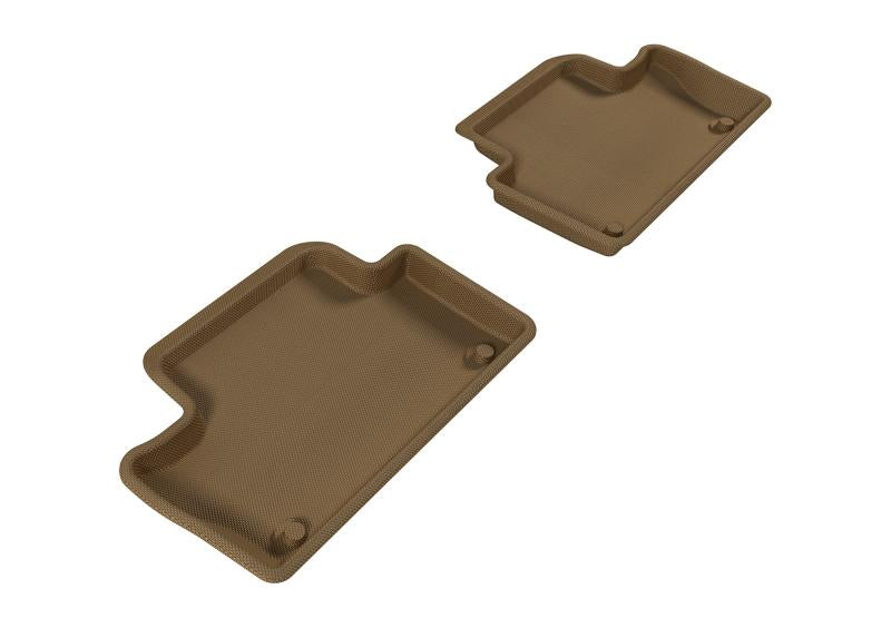 3D MAXpider 2010-2017 Volvo XC60 Kagu 2nd Row Floormats - Tan L1VV01521502 Main Image