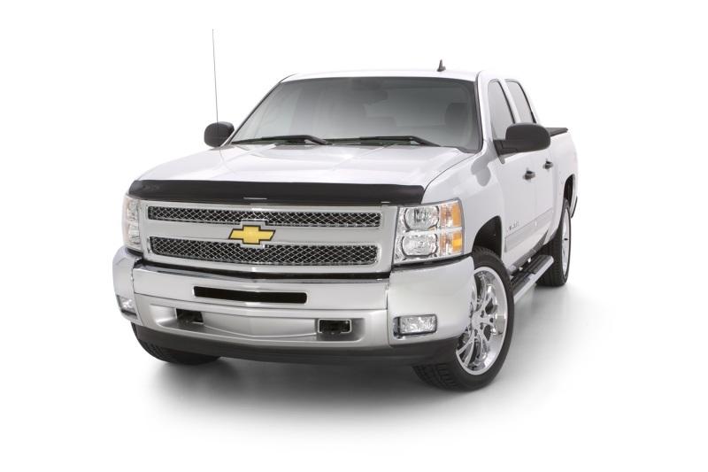 AVS 07-13 Chevy Silverado 1500 Bugflector Medium Profile Hood Shield - Smoke 23448 Main Image