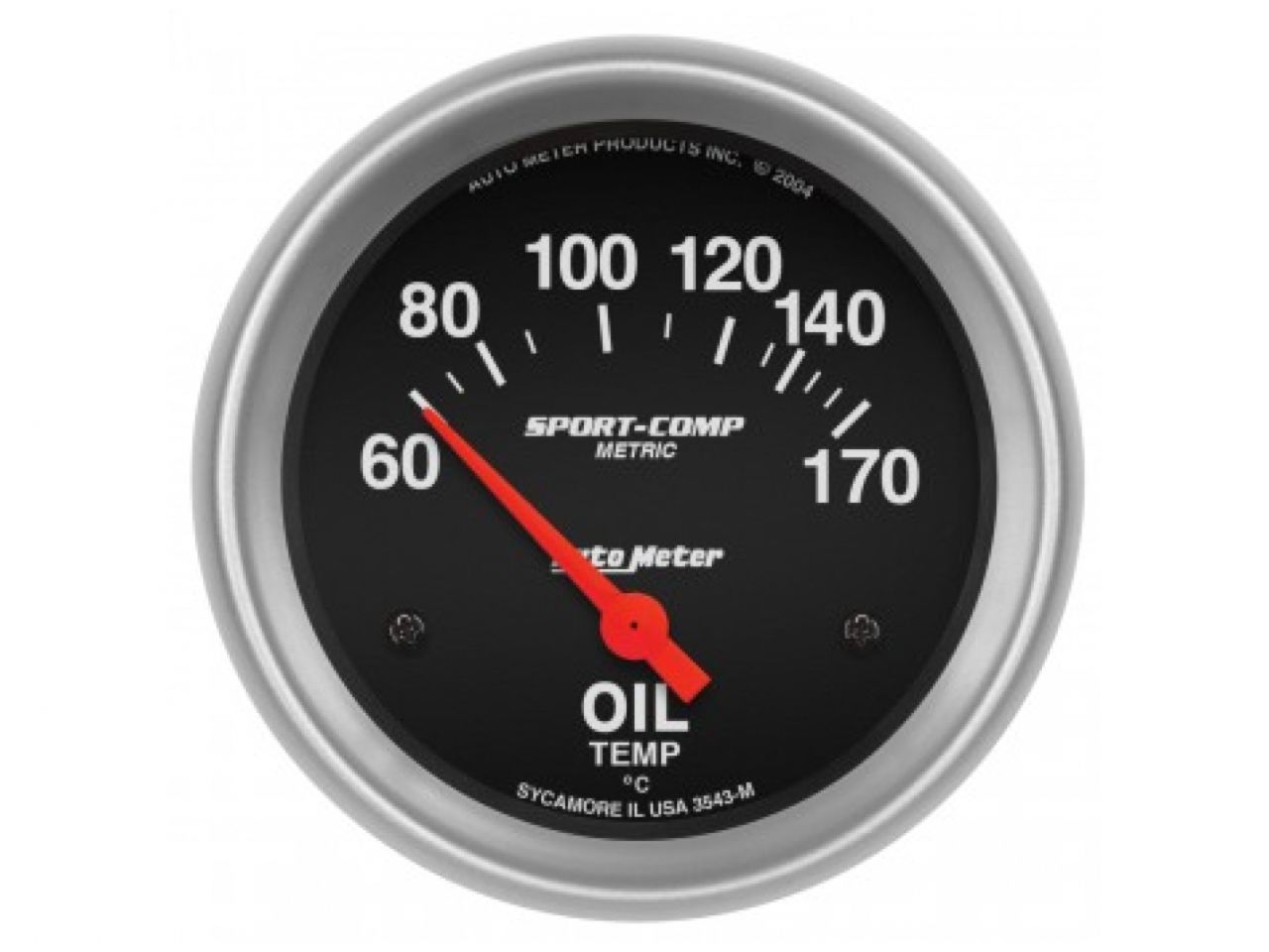 Autometer Oil Temp Gauge 3543-M Item Image