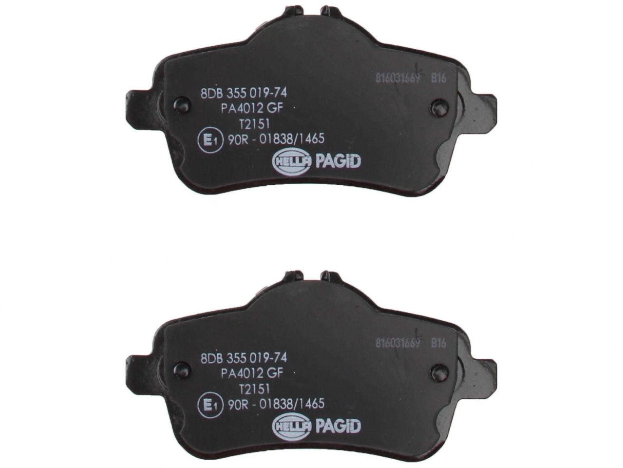 Pagid Disc Brake Pad