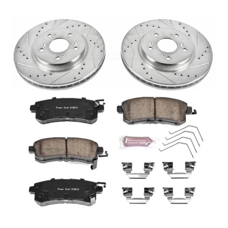 PowerStop PSB Z23 Evolution Kit Brakes, Rotors & Pads Brake Kits - Performance D&S main image