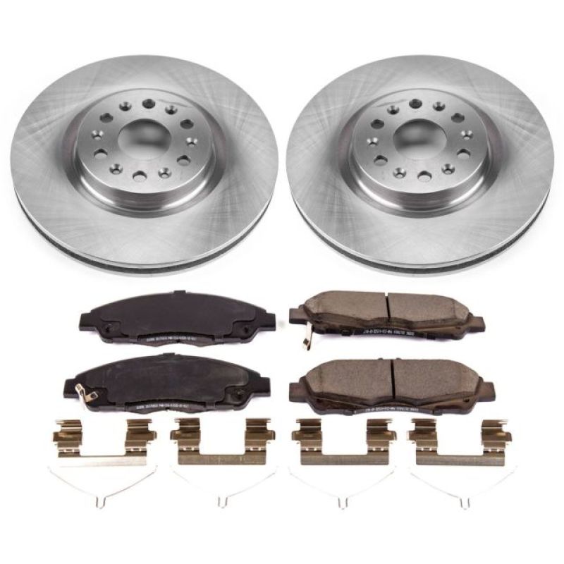 PowerStop PSB Autospecialty Kit Brakes, Rotors & Pads Brake Kits - OE main image