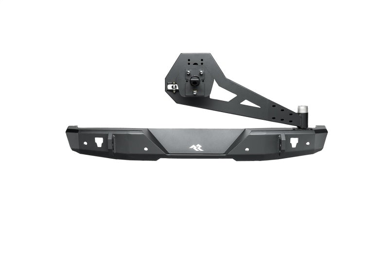 Rugged Ridge 18-22 Jeep Wrangler (JL) Rubicon/Spt 2dr HD Rear Bumper w/Swing Out Tire Carrier - Blk 11540.39