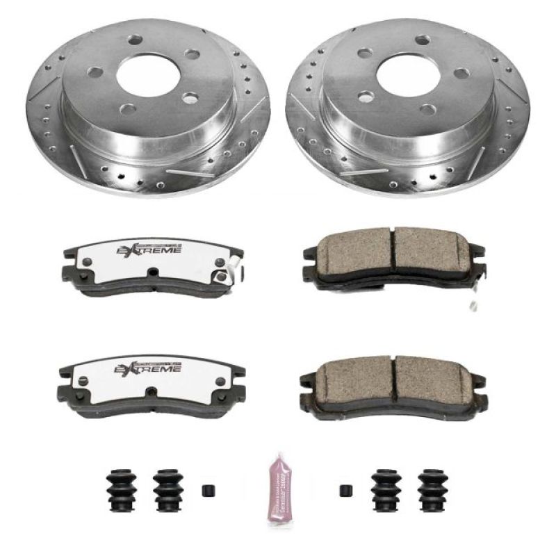 PowerStop PSB Z26 Street Warrior Kit Brakes, Rotors & Pads Brake Kits - Performance D&S main image