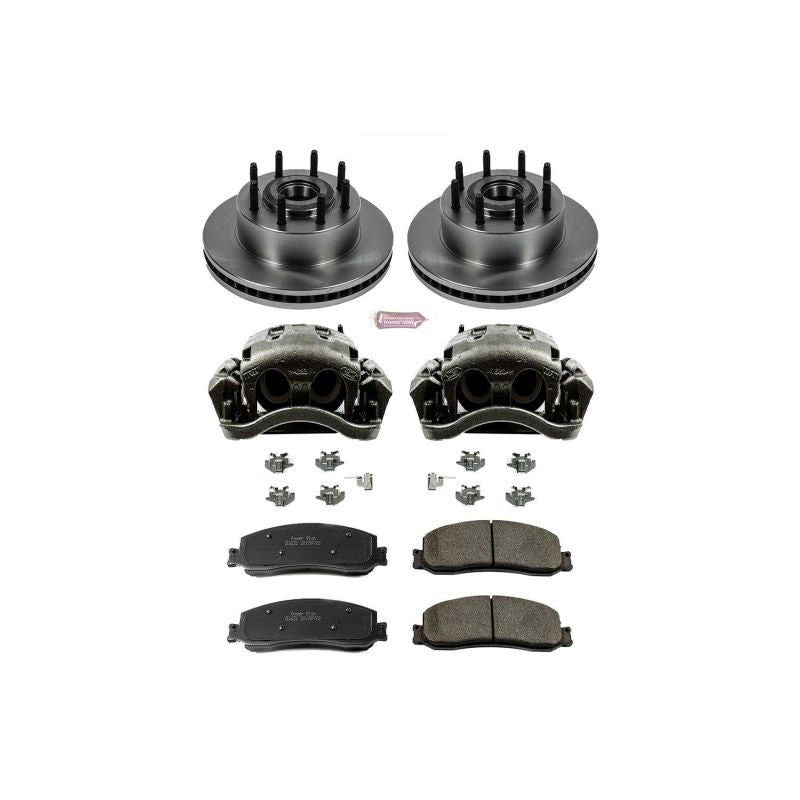 PowerStop PSB Autospecialty Kit w/Cals Brakes, Rotors & Pads Brake Kits - OE main image