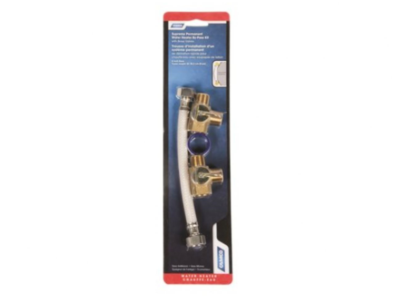 Camco By-Pass Kit - 8" Supreme Perm Brass For 6 Gal Tank Bilingual LLC