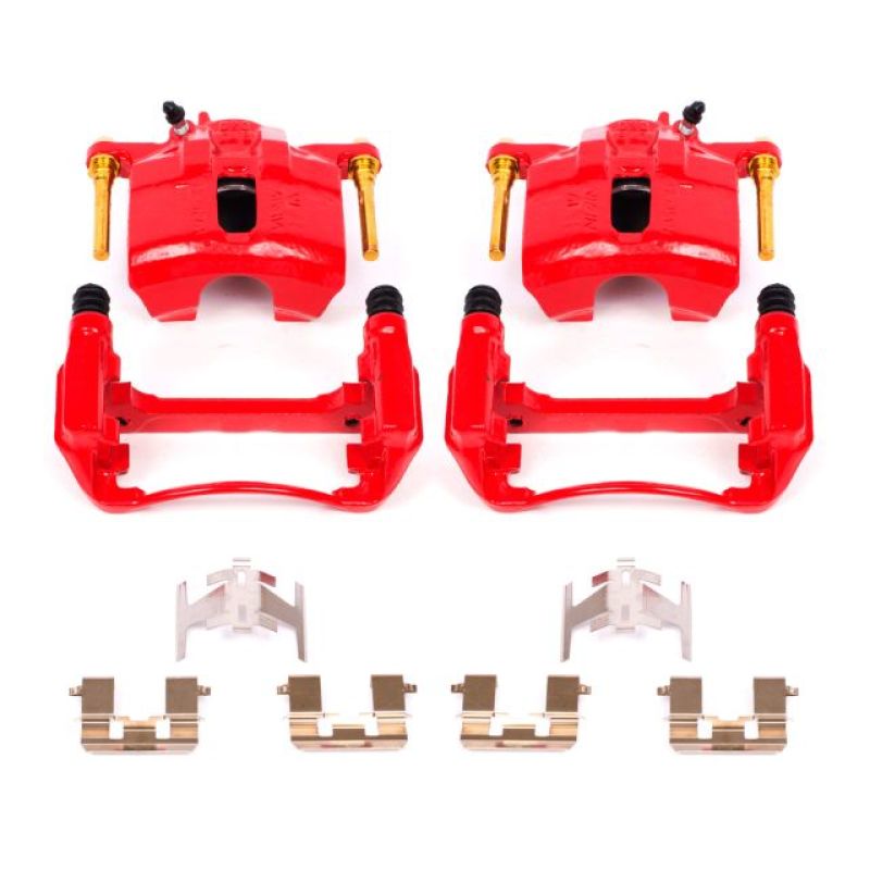 PowerStop PSB Red Calipers Brakes, Rotors & Pads Brake Calipers - Perf main image