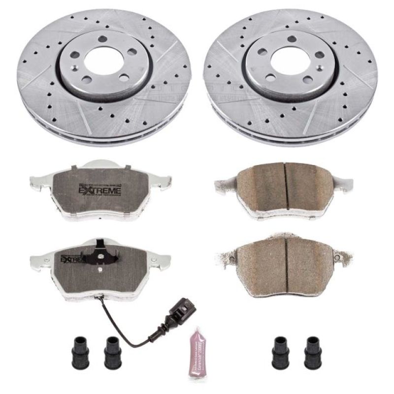 PowerStop PSB Z26 Street Warrior Kit Brakes, Rotors & Pads Brake Kits - Performance D&S main image