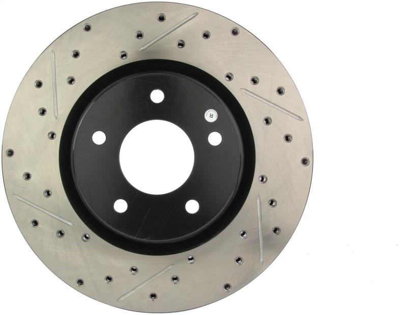 StopTech Slotted & Drilled Sport Brake Rotor 127.20015R Main Image