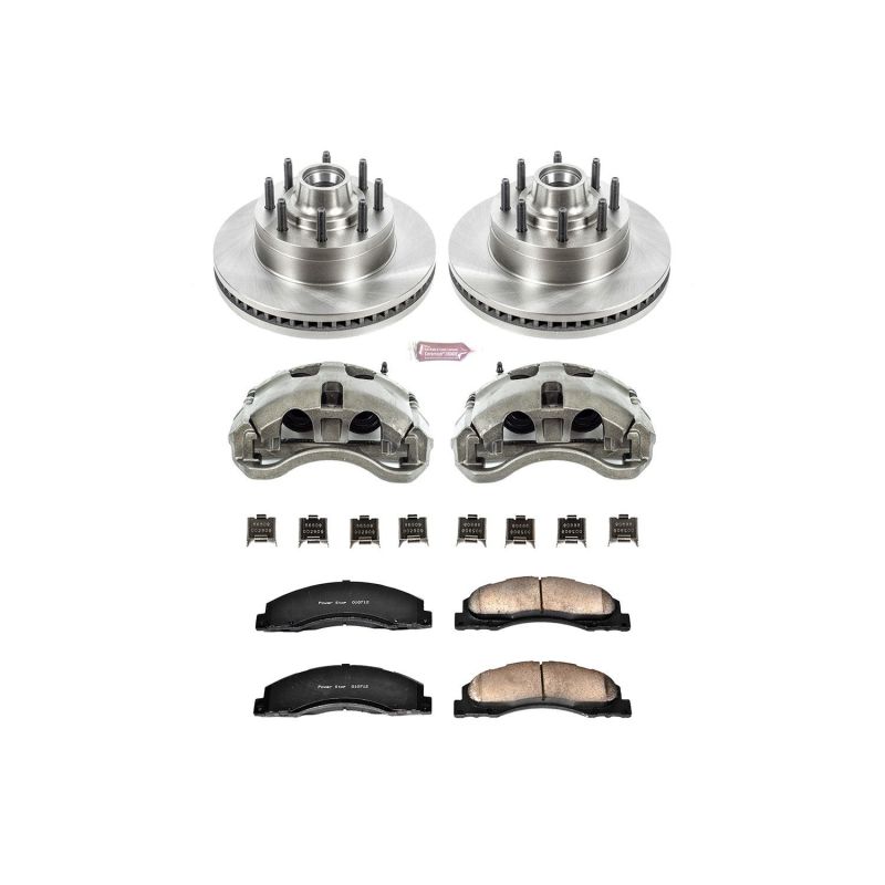 PowerStop PSB Autospecialty Kit w/Cals Brakes, Rotors & Pads Brake Kits - OE main image