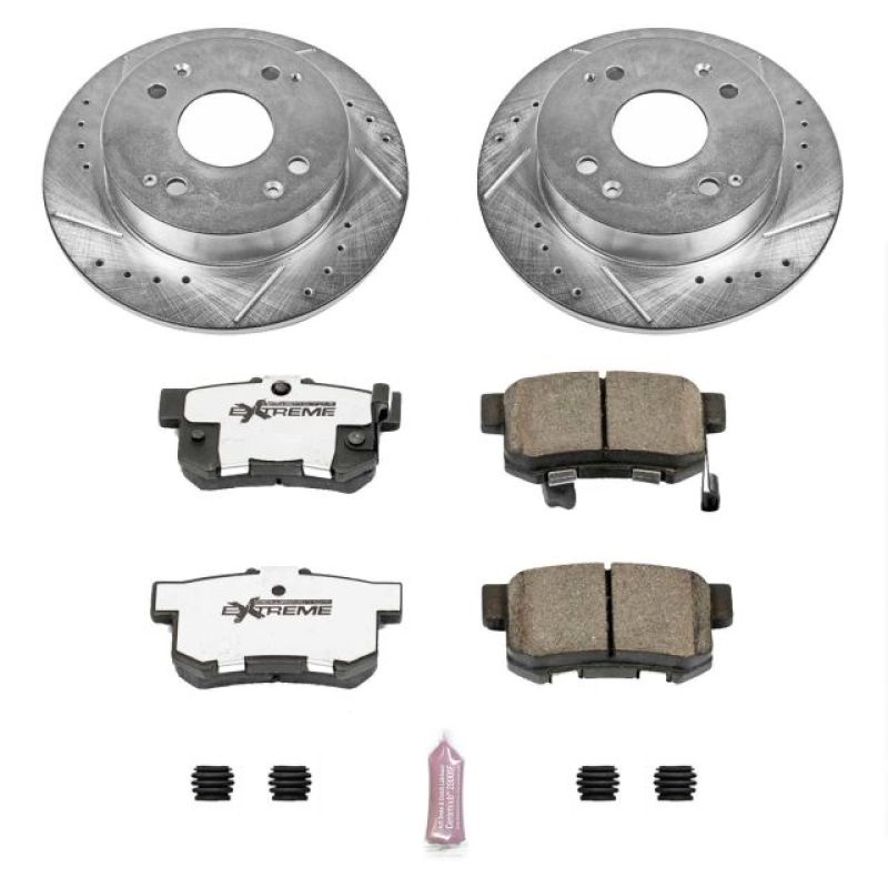 PowerStop PSB Z26 Street Warrior Kit Brakes, Rotors & Pads Brake Kits - Performance D&S main image