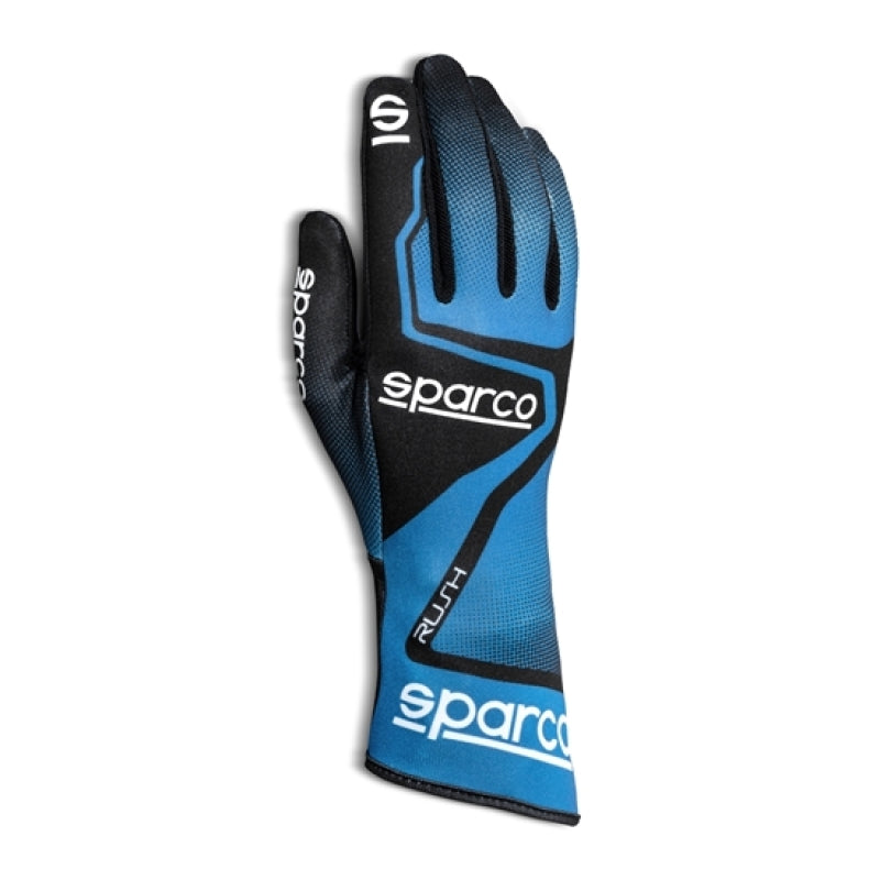 Sparco Gloves Rush 07 CEL/BLK 00255607AZNR