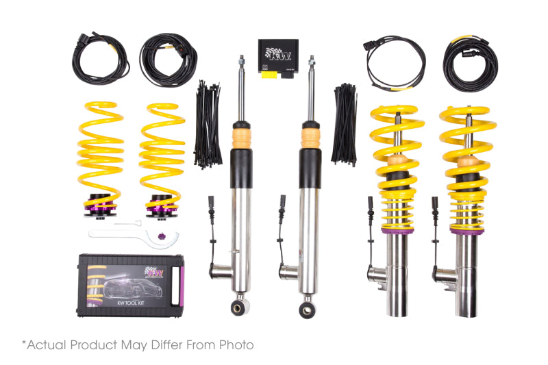 KW Porsche 911 Type 991 Carrera 2/4 S / GTS Coupe Convertible w/ PASMPDCC DDC ECU Coilover Kit 39071004