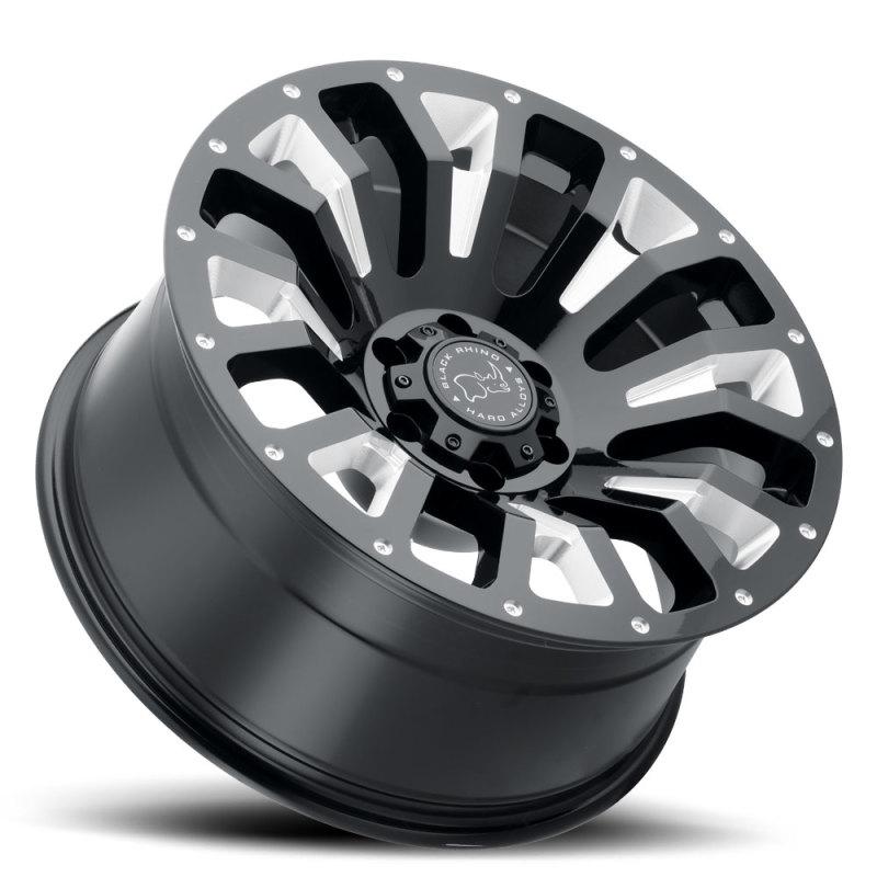 Black Rhino Pinatubo 17x9.5 6x135 ET06 CB 87.1 Gloss Black w/Milled Inside Window Wheel 1795PNT066135B87 Main Image