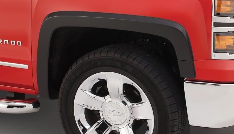 Bushwacker 15-18 Chevy Silverado 2500 HD OE Style Flares 2pc - Black 40113-02 Main Image