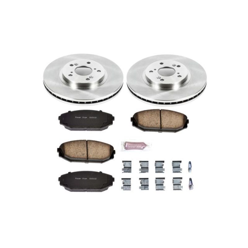 PowerStop PSB Autospecialty Kit Brakes, Rotors & Pads Brake Kits - OE main image