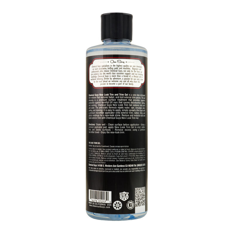 Chemical Guys Tire & Trim Gel for Plastic & Rubber - 16oz (P6) TVD_108_16
