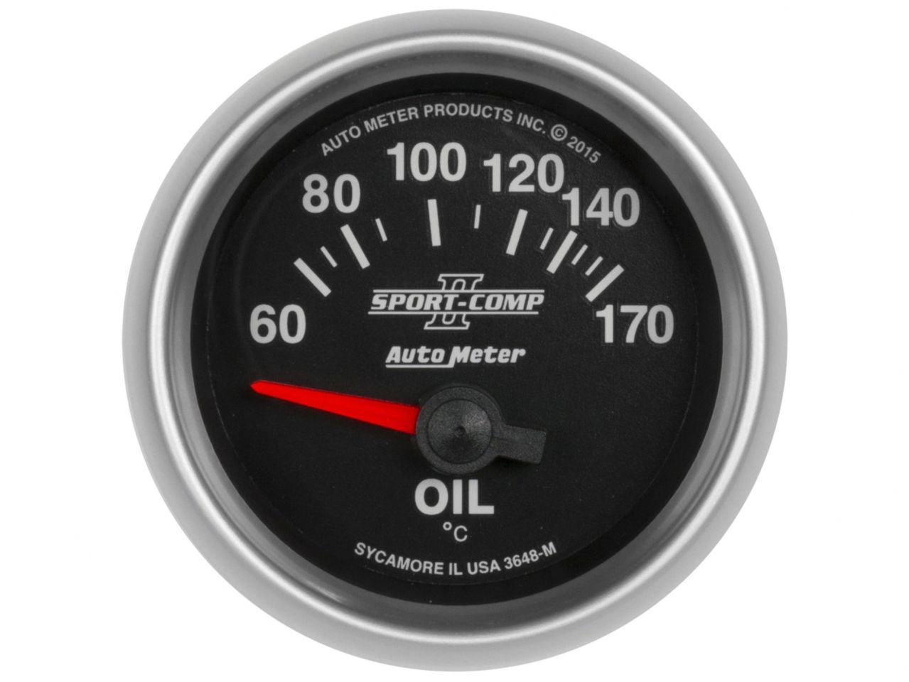 Autometer Oil Temp Gauge 3648-M Item Image